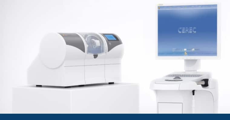 Digital dentistry with CEREC milling machine and an intraoral scanner